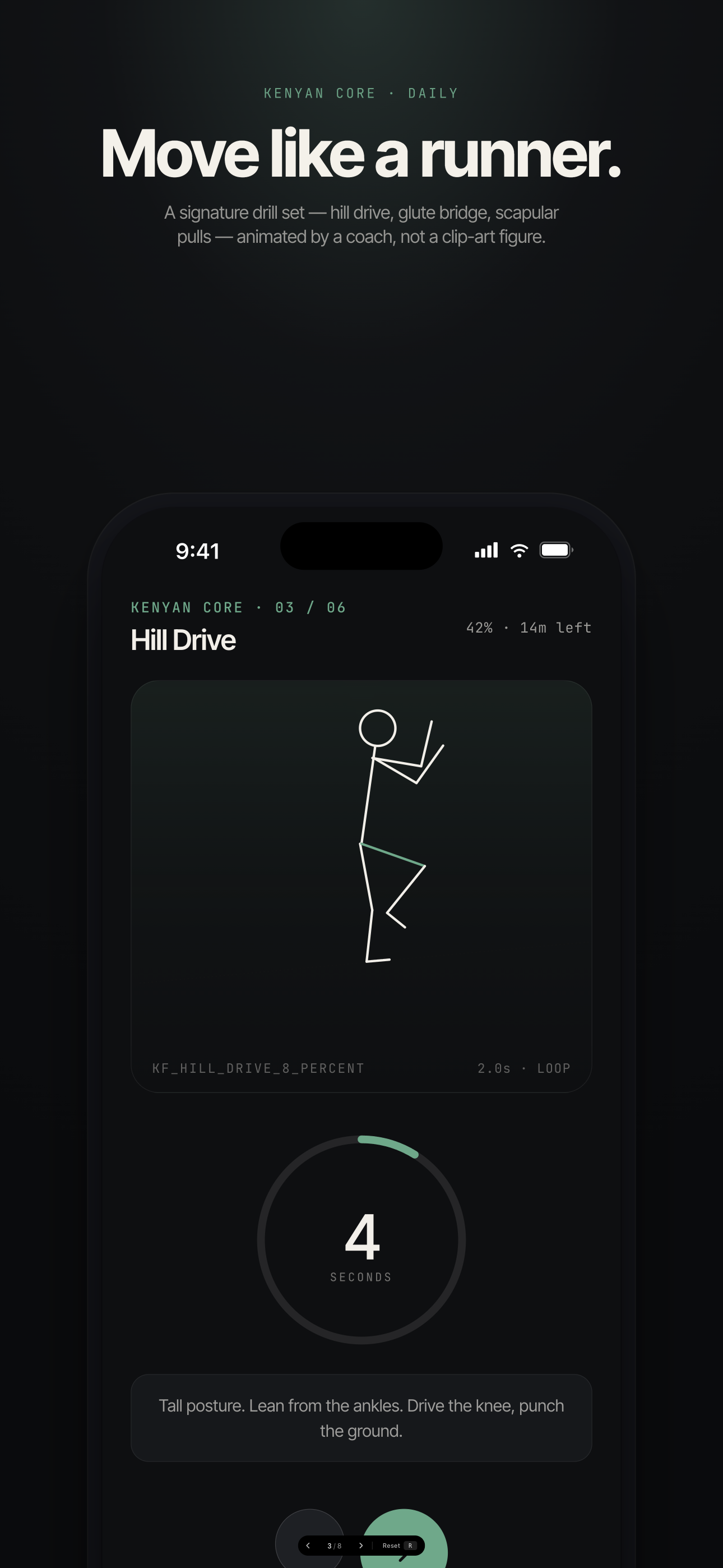 KipFit Kenyan Core screenshot